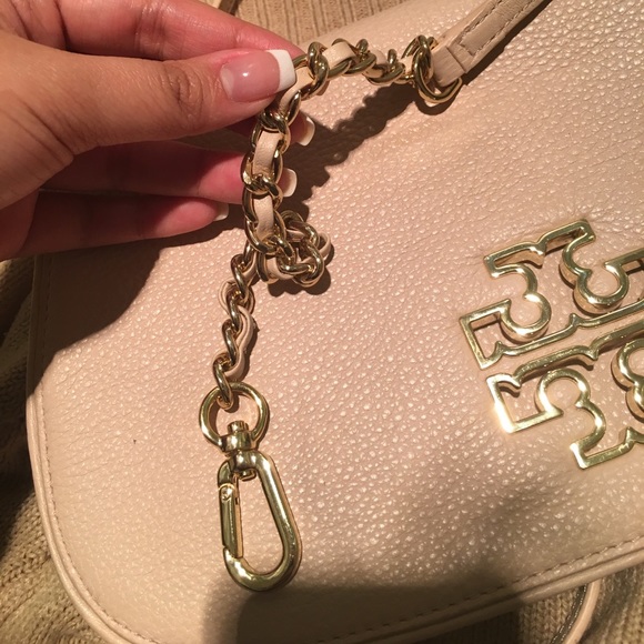 Tory burch Britten cross-body in light oak - Picture 8 of 8